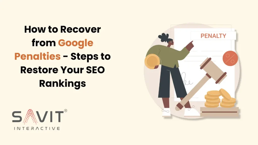 Recover from Google Penalties