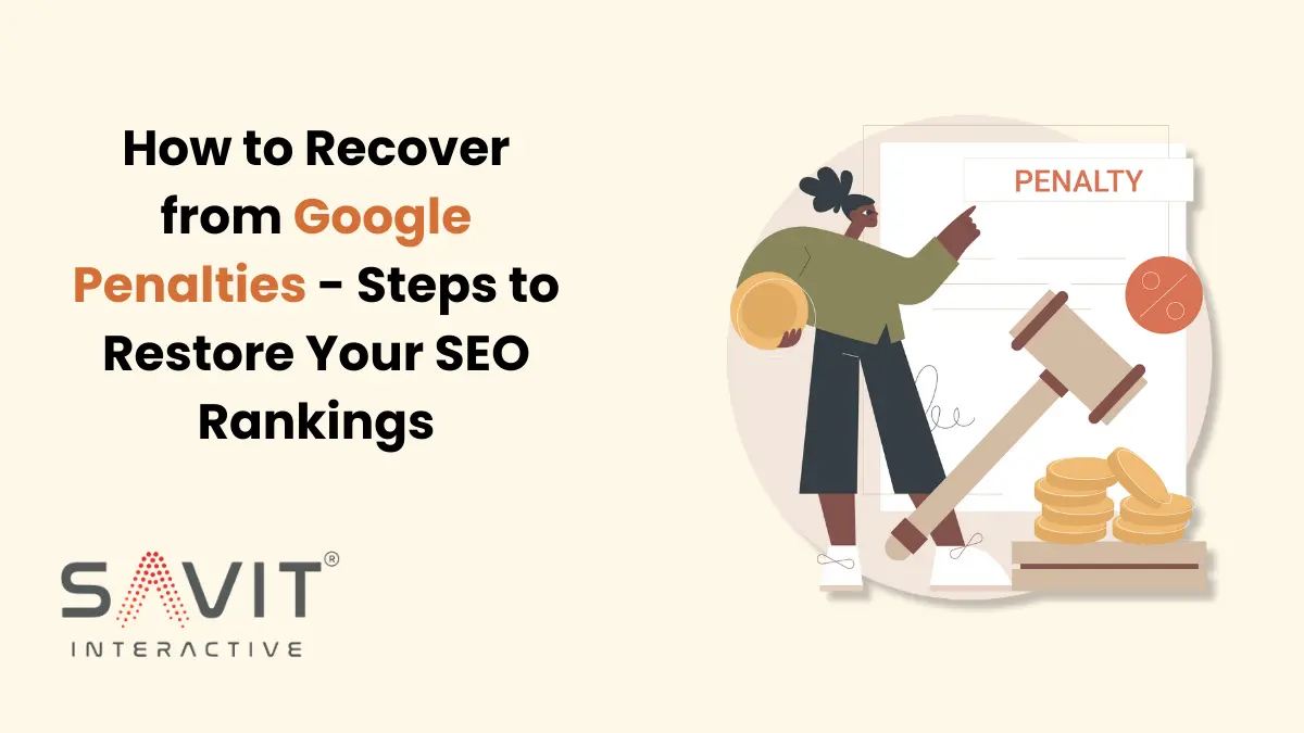 Recover from Google Penalties