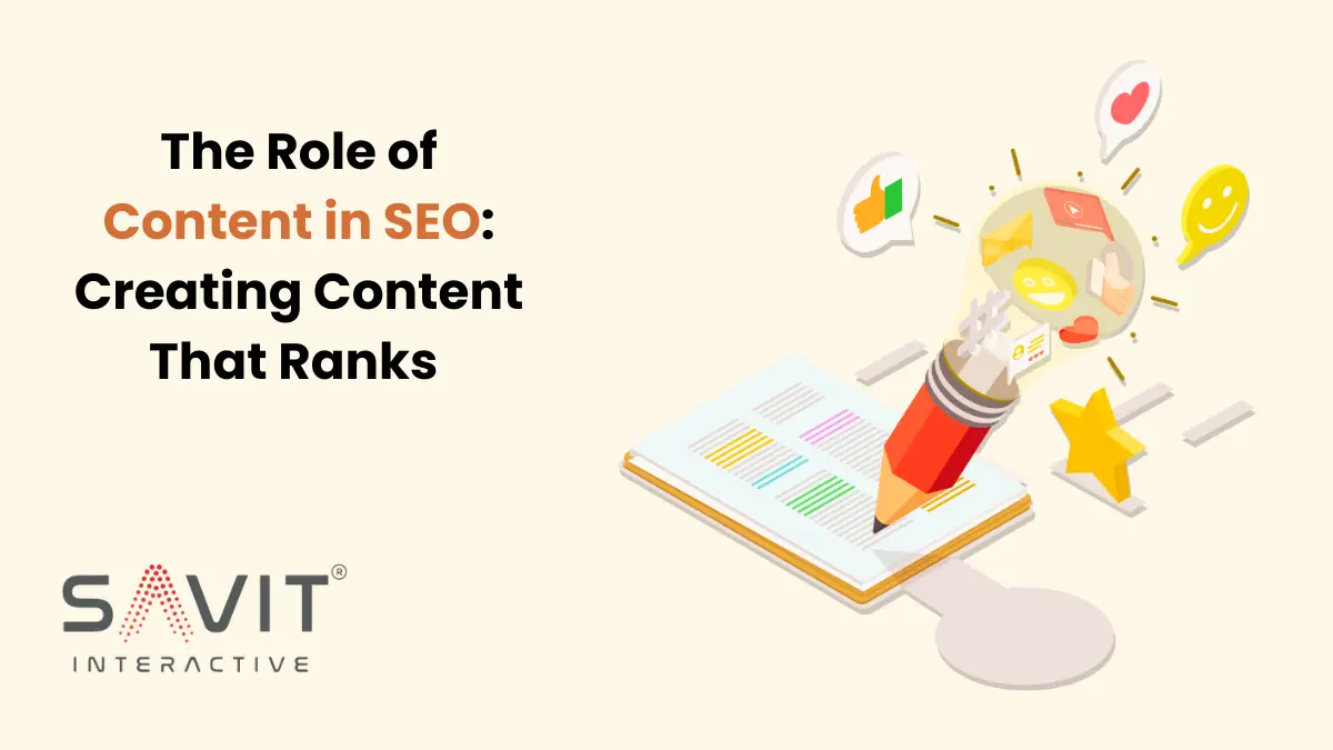 Role of content in SEO