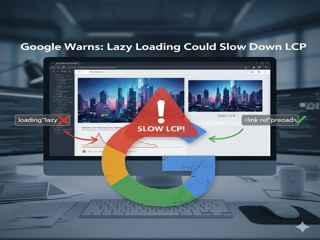 Lazy Loading Could Slow Down LCP